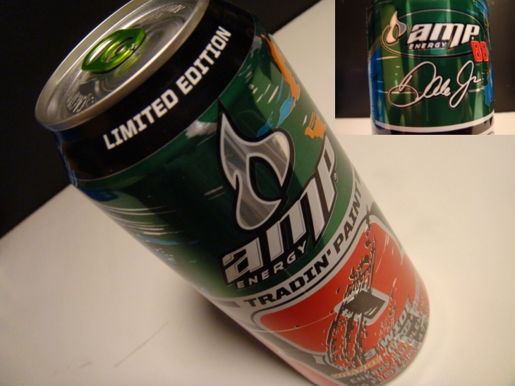 Energy Drink News: Amp Energy Gets Limited Edition Flavor, Can has Dale ...