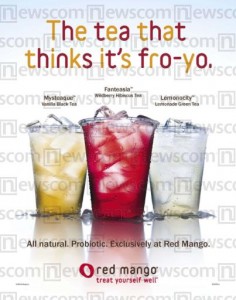 Red Mango Probiotic Teas