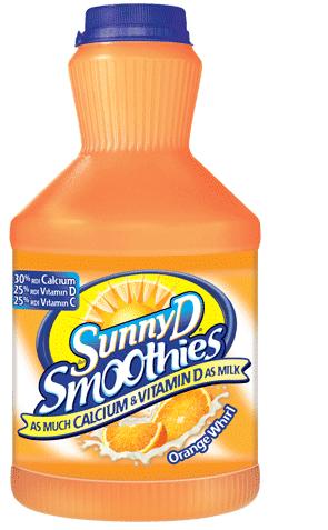 And since these are Sunny D